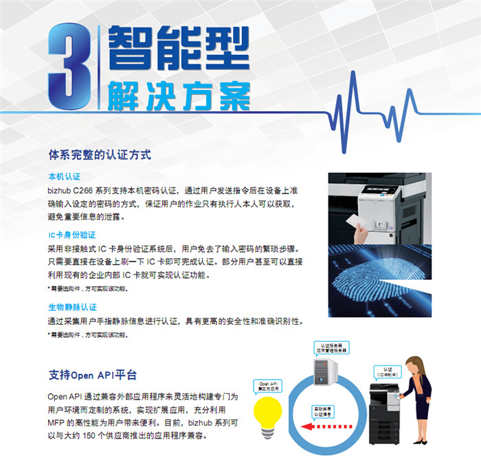 柯尼卡美能達C266彩色復印機支持Open API平臺-科頤辦公