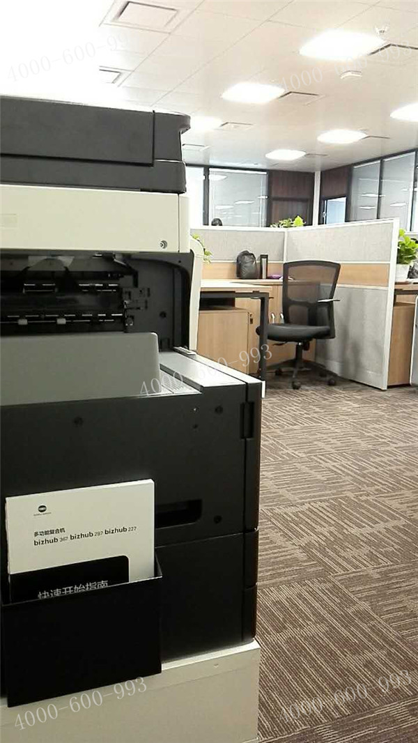 金融使用的柯尼卡美能達bizhub287復印機