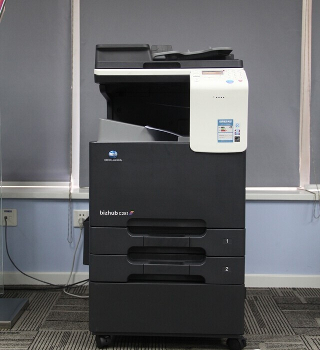 上一代的C281/C221系列中文名是“景泰藍” 一種傳承-科頤辦公