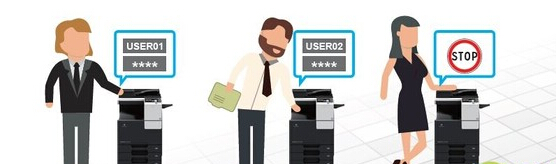 柯尼卡美能達C266分層管理權限、精確到每個使用者-科頤辦公